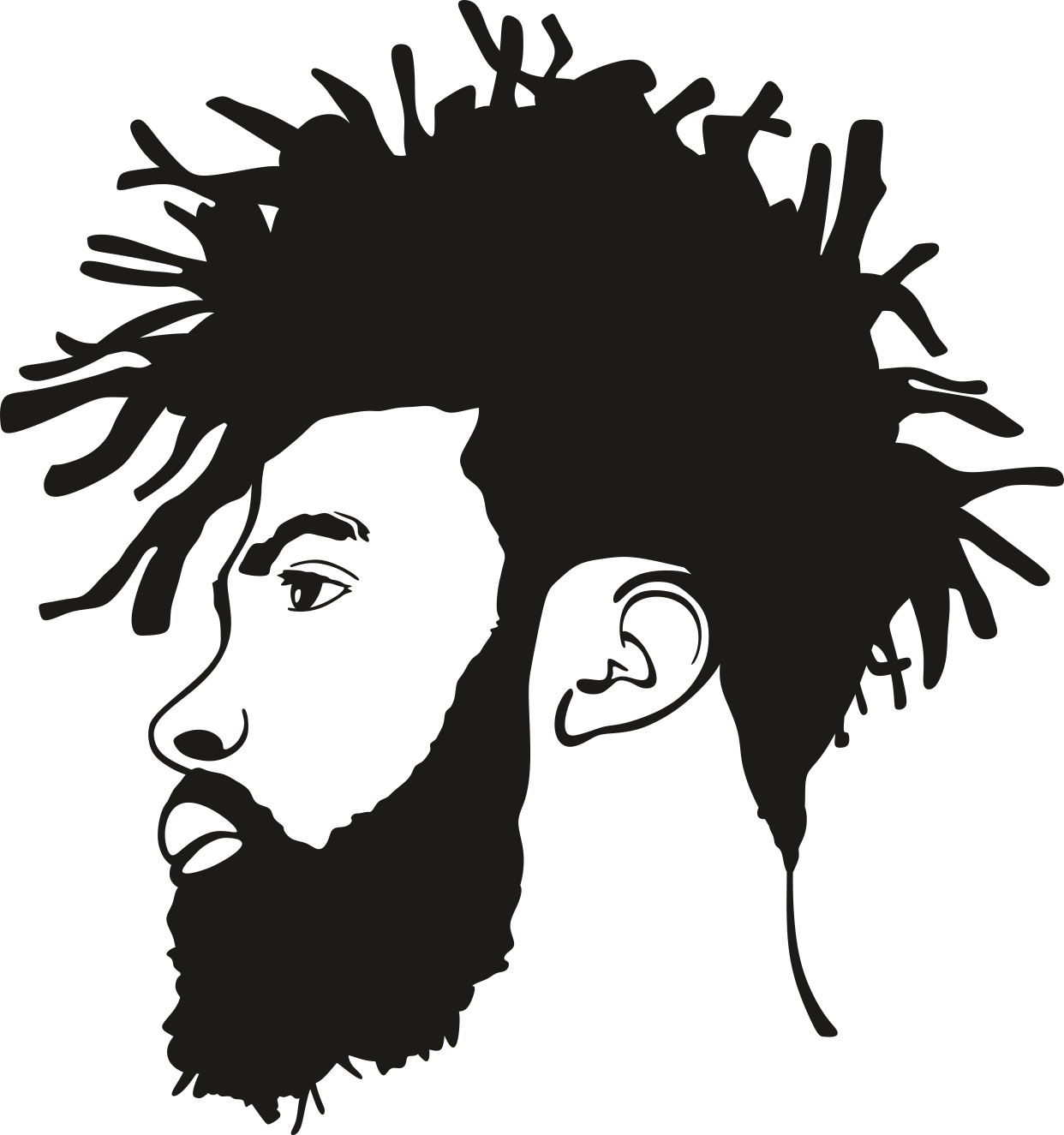 Beard Man 4 Sketch Svg Vector Free Vectors